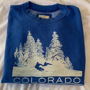 American Eagle Colorado Crew Neck Sweatshirt